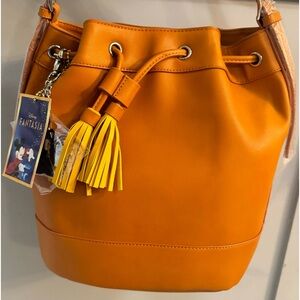 NWT Disney Fantasía Magic Broom Bucket Bag by Cakeworthy Charms